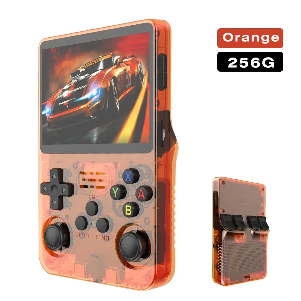 Original R36S Portable Handheld Game Controller with 3.5" HD Screen, Rechargeable Battery - Perfect Christmas Gift for Gamers