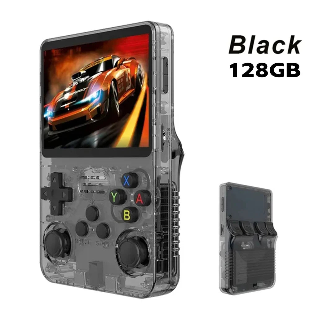 Original R36S Portable Handheld Game Controller with 3.5" HD Screen, Rechargeable Battery - Perfect Christmas Gift for Gamers