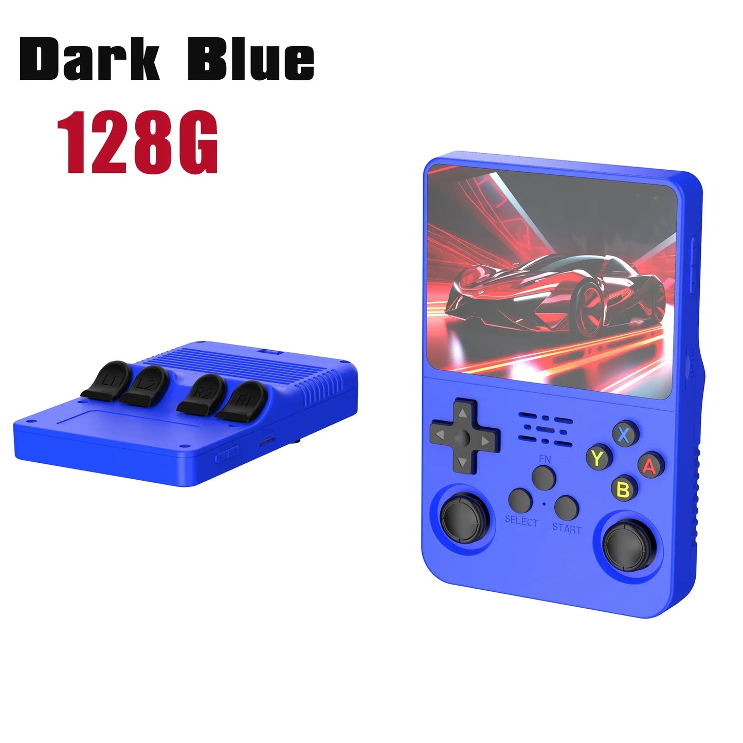 Original R36S Portable Handheld Game Controller with 3.5" HD Screen, Rechargeable Battery - Perfect Christmas Gift for Gamers