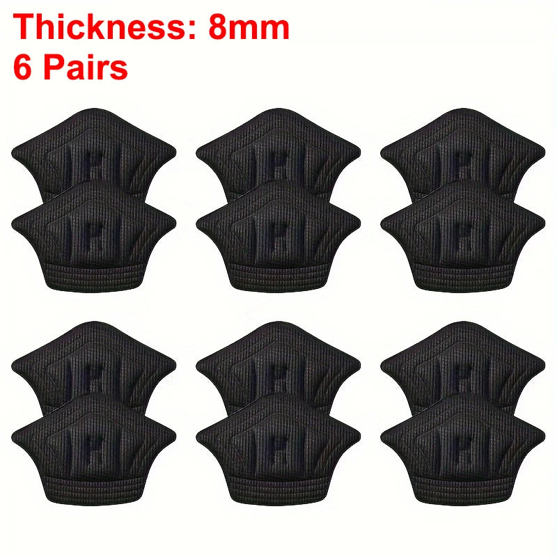 3pair/6pcs Insoles Patch Heel Pads for Sport Shoes Back Sticker Adjustable Size Antiwear Feet Pad Cushion Insert Insole