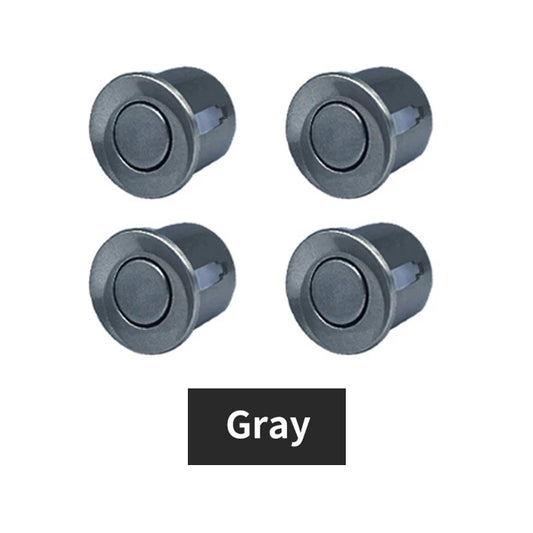 Hippcron 4PCS 22mm Car Parking Sensors Backup Radar System Black Red Blue Gold Grey Silver Champagne Gold White Color Sensor
