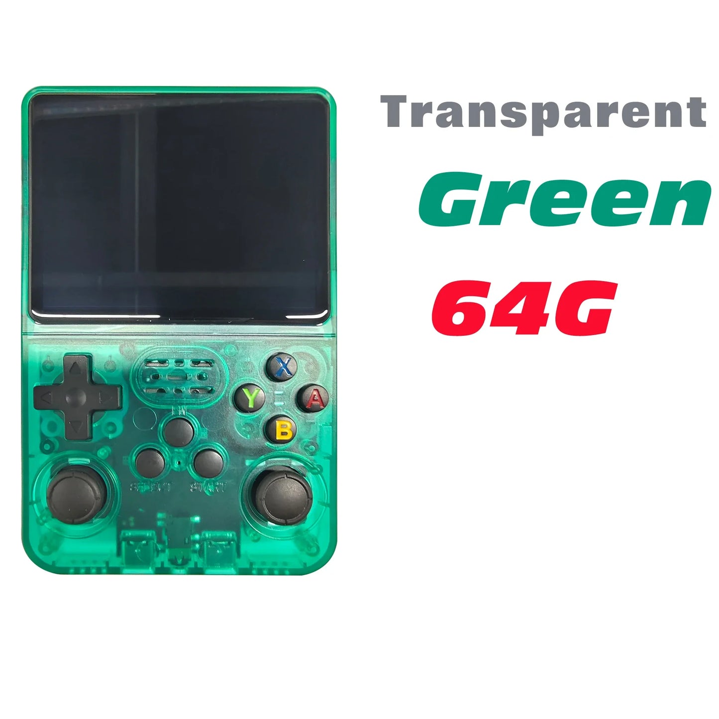 Original R36S Portable Handheld Game Controller with 3.5" HD Screen, Rechargeable Battery - Perfect Christmas Gift for Gamers