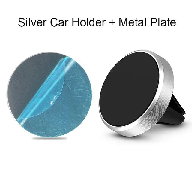 Magnetic Car Phone Holder For Phone In Car Air Vent Mount Universal Mobile Smartphone Stand Magnet Holder For iPhone Samsung