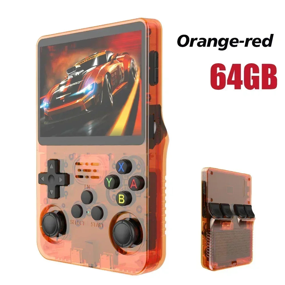 Original R36S Portable Handheld Game Controller with 3.5" HD Screen, Rechargeable Battery - Perfect Christmas Gift for Gamers