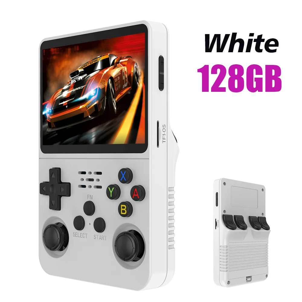 Original R36S Portable Handheld Game Controller with 3.5" HD Screen, Rechargeable Battery - Perfect Christmas Gift for Gamers