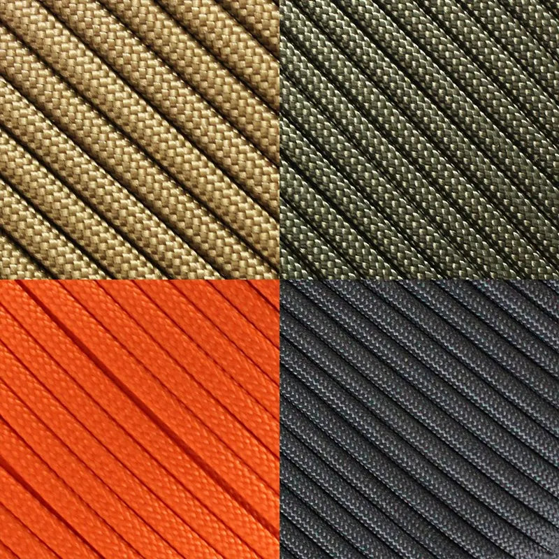 5/15/30m Paracord Rope 7 Strand 4mm Military Tactical 550 Parachute Cord Camping Accessories Outdoor Survival DIY Bracelet Line