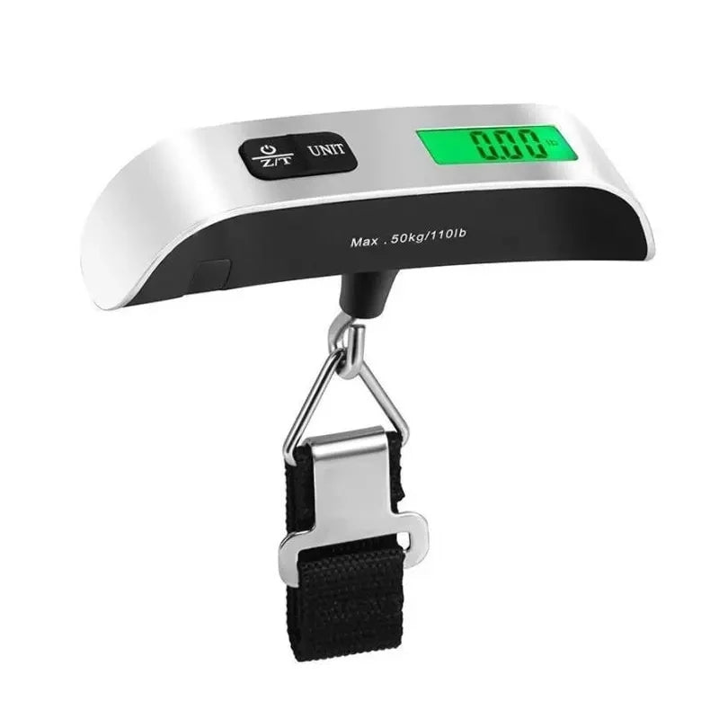 Portable Scale Digital LCD Display 110lb/50kg Electronic Luggage Hanging Suitcase Travel Weighs Baggage Bag Weight Balance Tools