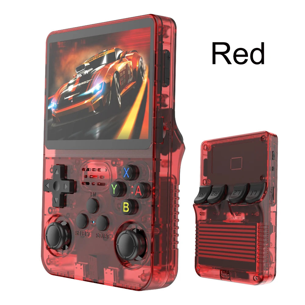 Original R36S Portable Handheld Game Controller with 3.5" HD Screen, Rechargeable Battery - Perfect Christmas Gift for Gamers