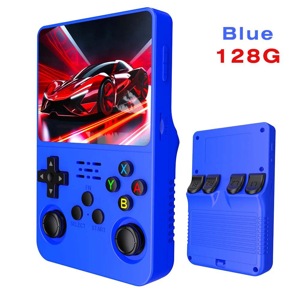 Original R36S Portable Handheld Game Controller with 3.5" HD Screen, Rechargeable Battery - Perfect Christmas Gift for Gamers