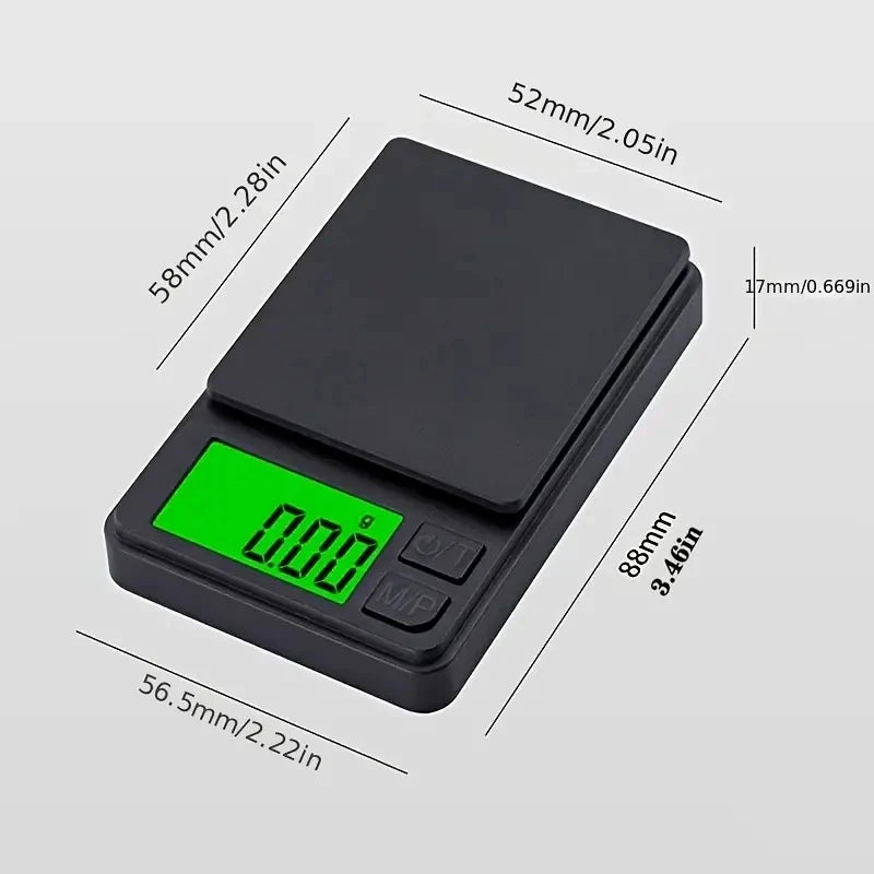 100/500/1kg 0.01g mini digital scale high precision electronic pocket scale jewelry weight kitchen portable electronic scale