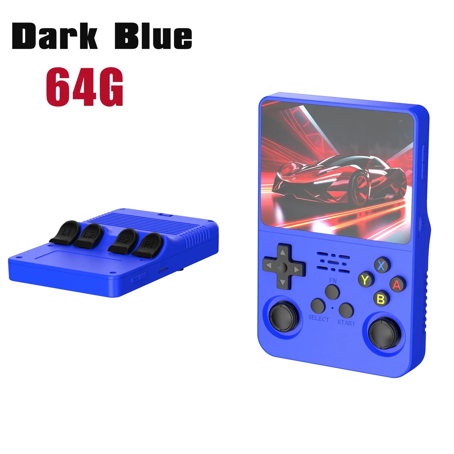 Original R36S Portable Handheld Game Controller with 3.5" HD Screen, Rechargeable Battery - Perfect Christmas Gift for Gamers