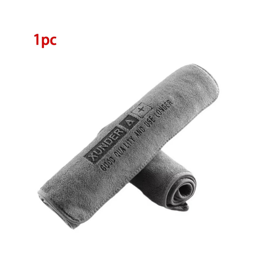 High-end Microfiber Auto Wash Towel Car Cleaning Drying Cloth Hemming Car Care Cloth Detailing Car Wash Towel