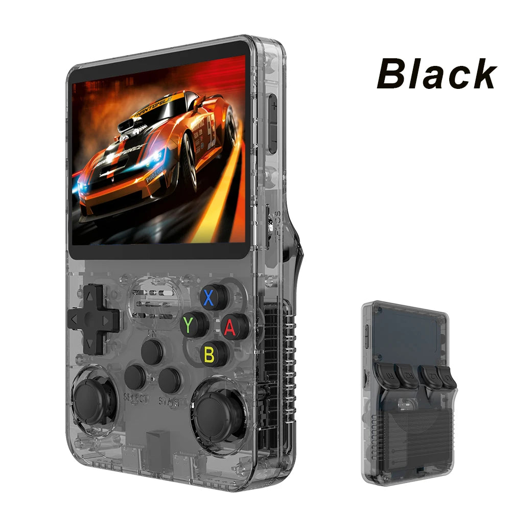 Original R36S Portable Handheld Game Controller with 3.5" HD Screen, Rechargeable Battery - Perfect Christmas Gift for Gamers