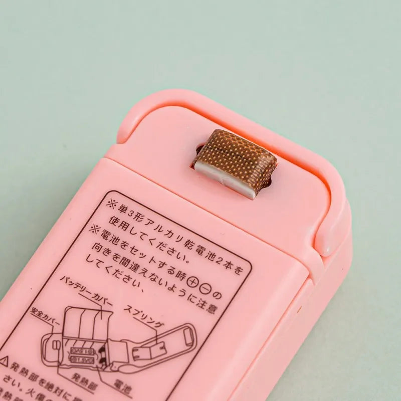 Portable Mini Heat Bag Packaging Sealer Plastic Bag Clip Sealing Machine Food Storage Snack Sealing Kitchen Gadget