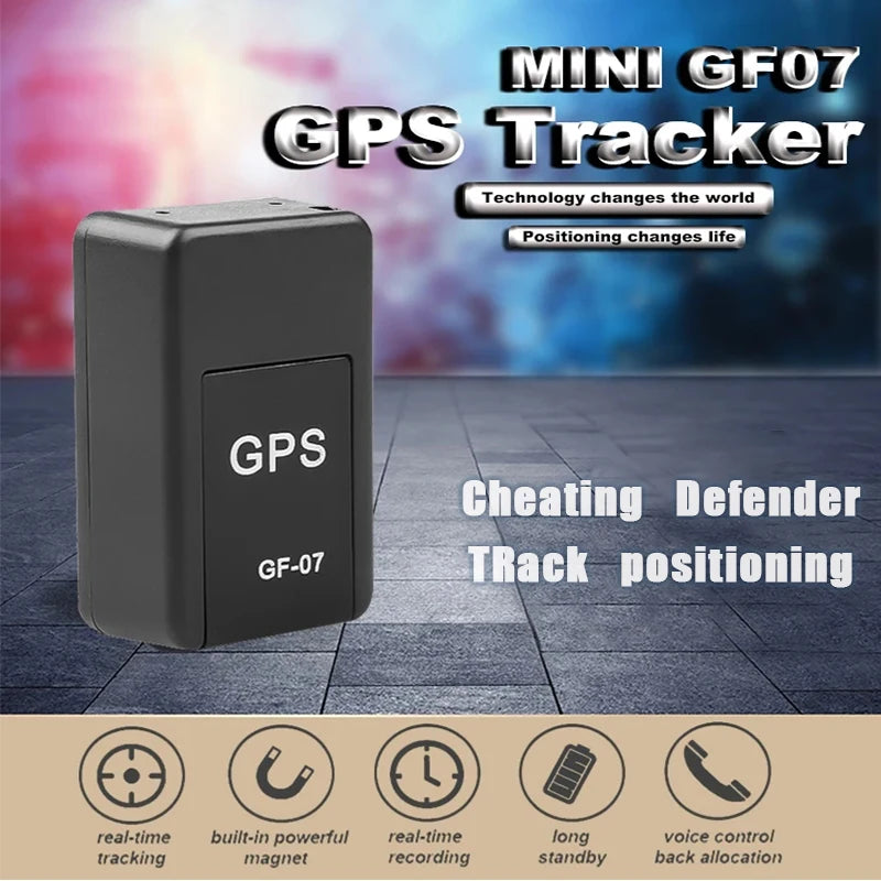 Mini GF 07 GPS Car Tracker Real Time TrackingMaanetic SIM Message Positioner AntiTheft DailyWaterproof Locator Device