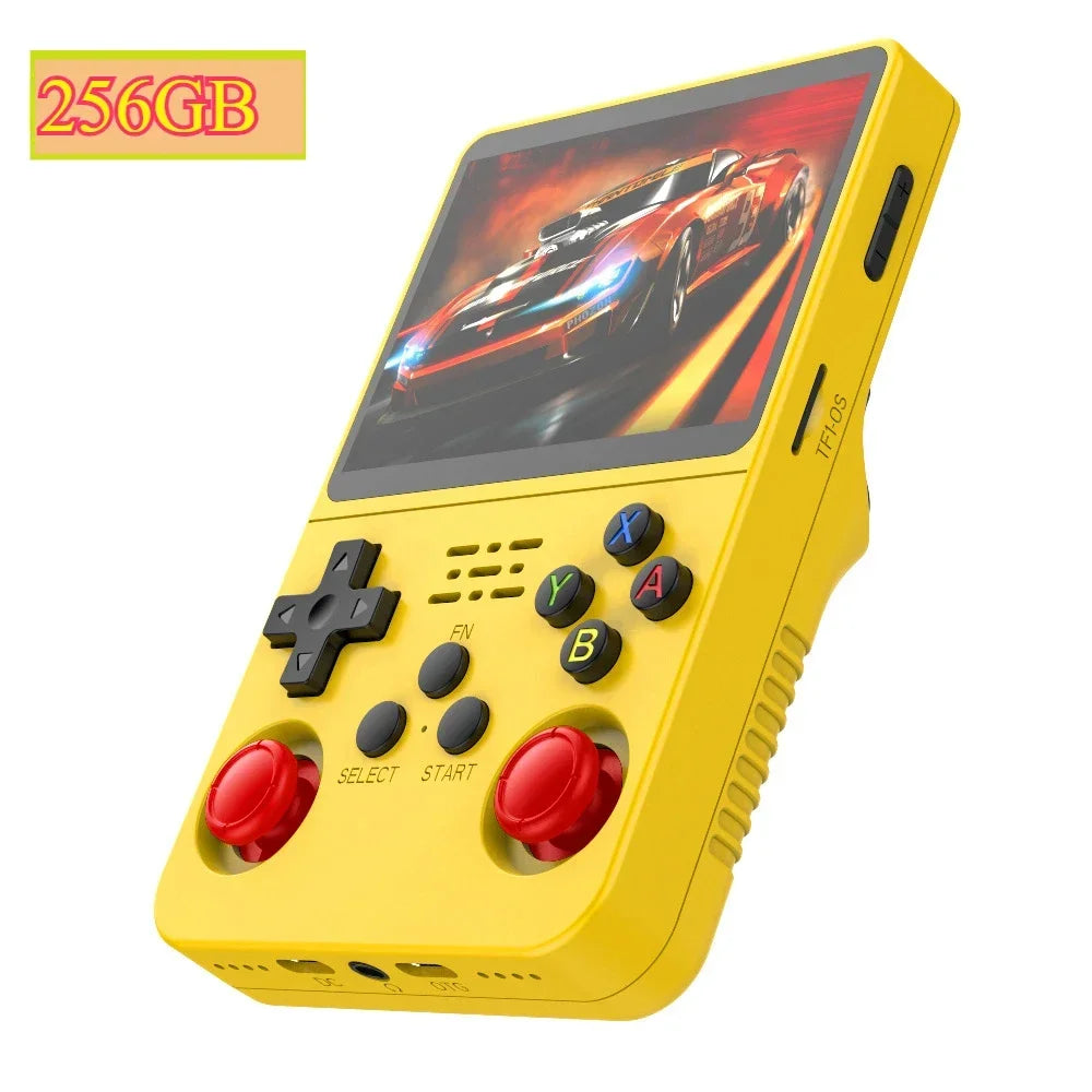 Original R36S Portable Handheld Game Controller with 3.5" HD Screen, Rechargeable Battery - Perfect Christmas Gift for Gamers
