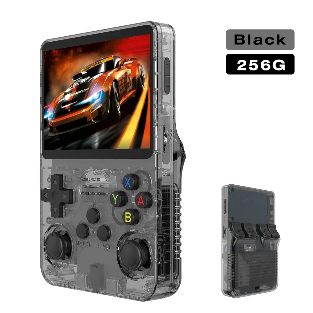 Original R36S Portable Handheld Game Controller with 3.5" HD Screen, Rechargeable Battery - Perfect Christmas Gift for Gamers
