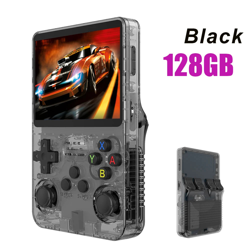Original R36S Portable Handheld Game Controller with 3.5" HD Screen, Rechargeable Battery - Perfect Christmas Gift for Gamers