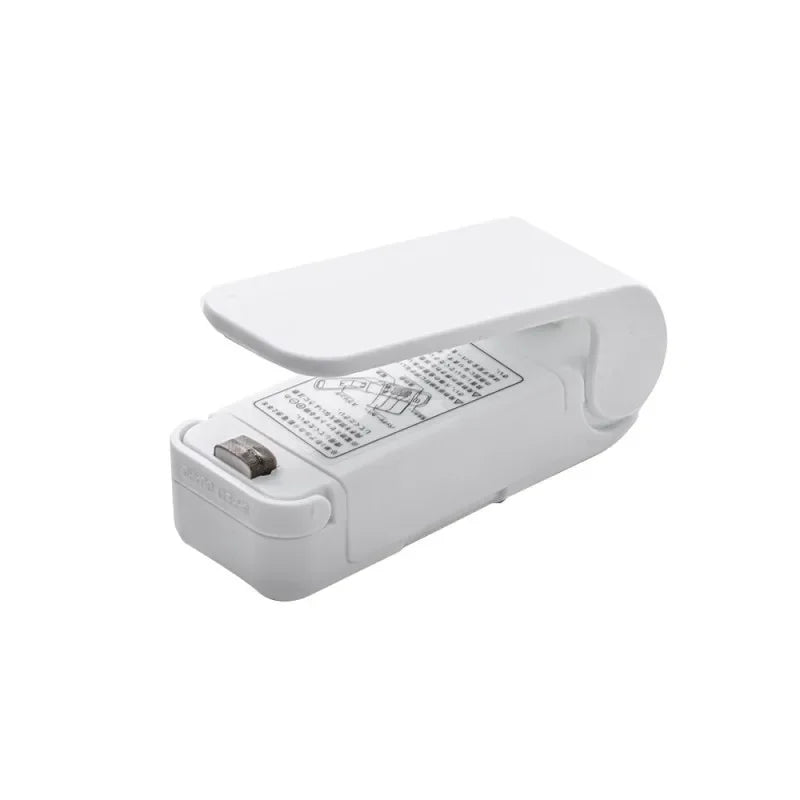 Portable Mini Heat Bag Packaging Sealer Plastic Bag Clip Sealing Machine Food Storage Snack Sealing Kitchen Gadget