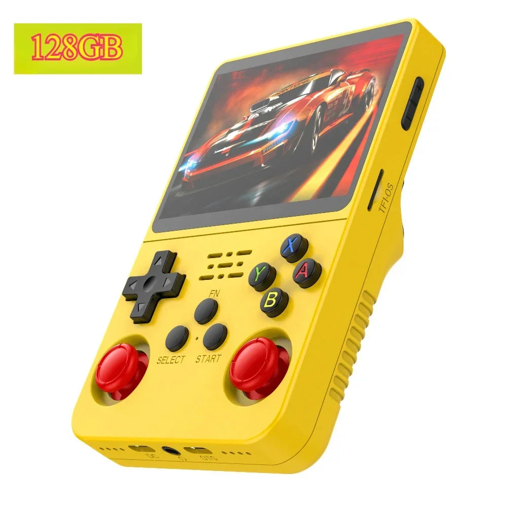 Original R36S Portable Handheld Game Controller with 3.5" HD Screen, Rechargeable Battery - Perfect Christmas Gift for Gamers