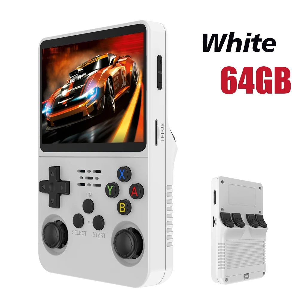 Original R36S Portable Handheld Game Controller with 3.5" HD Screen, Rechargeable Battery - Perfect Christmas Gift for Gamers