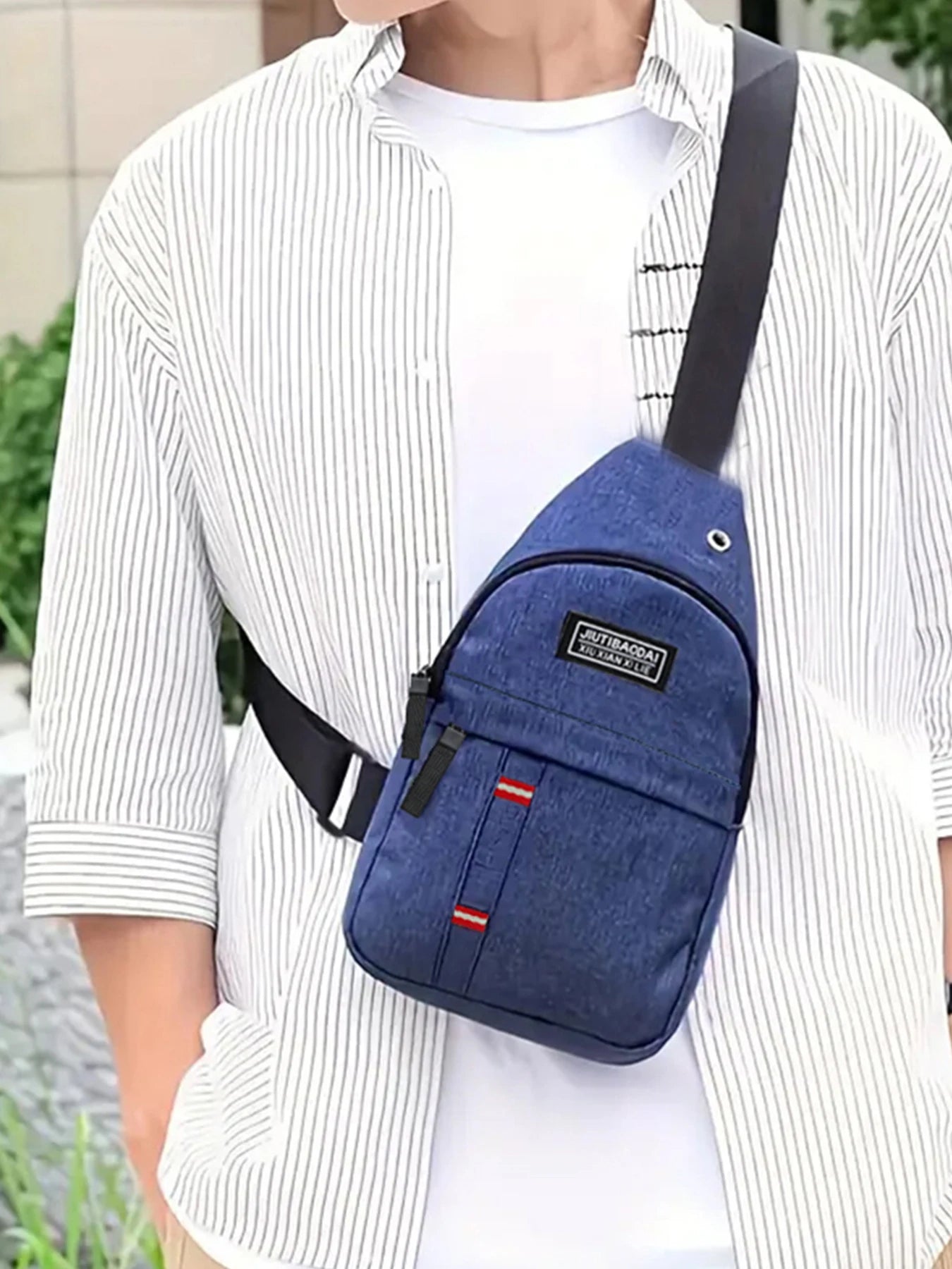 Neutral brand men's and women's business travel backpacks with single-layer pockets made of nylon material